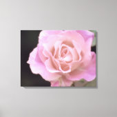 Wunderschöne Rosa Rose Leinwanddruck (Vorderseite)