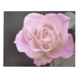 Wunderschöne Rosa Rose Notizblock