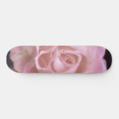 Wunderschöne Rosa Rose Skateboard (Horizontal)