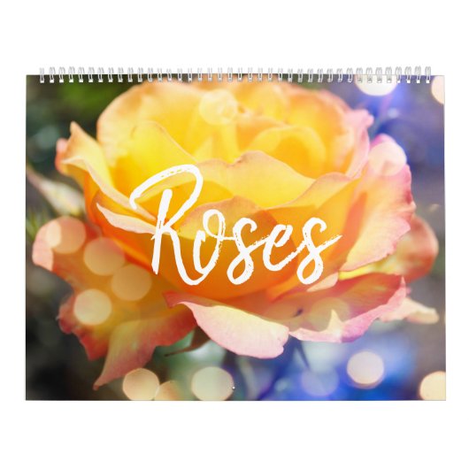 Wunderschöne Rosenblumen Kalender (Titelbild)