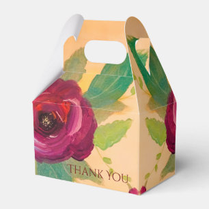 Wunderschöne Rosenblüten-Hochzeitsgeschenke Geschenkschachtel