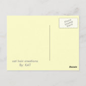 wunderschöne Rosine Postkarte 4 (Rückseite)