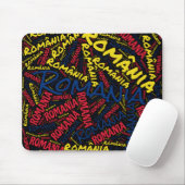 Wunderschöne rumänische Flaggenfarben Patriotik Mousepad (Mit Mouse)