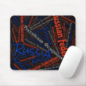 Wunderschöne Russland Flaggenfarben Patriotik Mousepad (Mit Mouse)