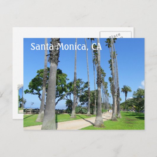 Wunderschöne Santa Monica Postcard! Postkarte (Vorne/Hinten)