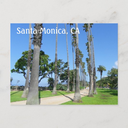 Wunderschöne Santa Monica Postcard! Postkarte (Vorderseite)