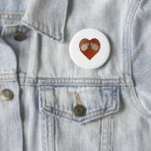 Wunderschöne Schildkröten in Liebe mit einem Herz- Button (Beispiel)