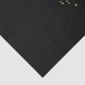 Wunderschöne schwarze Katze. Seidenpapier (Detail)