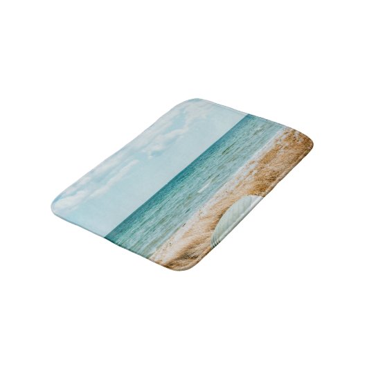 Wunderschöne Seascape Badematte (Schrägansicht)