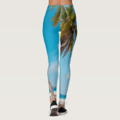 Wunderschöne Seascape Leggings (Rückseite)