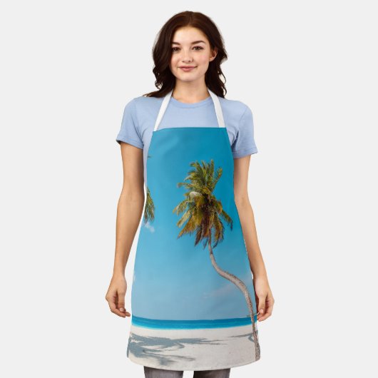 Wunderschöne Seascape Schürze (Getragen)
