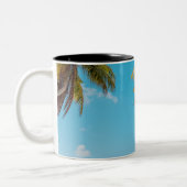 Wunderschöne Seascape Zweifarbige Tasse (Links)