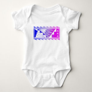 Wunderschöne Segnungen - Blau/Rosa - Baby Strampler