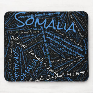 Wunderschöne somalische Flaggenfarben Patriotic Mousepad