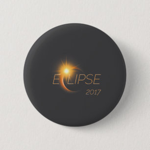 Wunderschöne Sonnenfinsternis 2017 Grafik Button