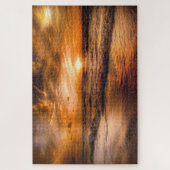 Wunderschöne Sonnenuntergang Beach Ozeanwellen Puzzle (Vertikal)