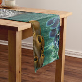 Wunderschöne SteampunkenMeerjungfrau Kurzer Tischläufer (Beispiel)