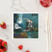 Wunderschöne SteampunkenMeerjungfrau Serviette (Beispiel)