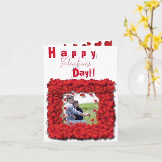 Wunderschöne Szene Karte (Gelbe Blume)