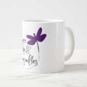 Wunderschöne Tasse Libellen Kaffee  (Vorderseite Rechts)