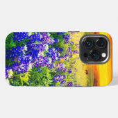 Wunderschöne Texas-Bluebonnets iPhone Hülle (Rückseite (Horizontal))