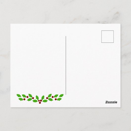 Wunderschöne Tochter Postkarte (Rückseite)