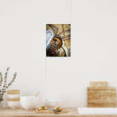 Wunderschöne Treppe Loretto Kapelle Santa Fe NM Poster (Küche)