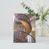 Wunderschöne Treppe, Loretto Kapelle Santa Fe Postkarte (Stehend Vorderseite)