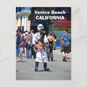 Wunderschöne Venedig Beach Postcard! Postkarte
