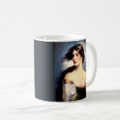 wunderschöne Viktorianische Wind Kaffeetasse (VorderseiteRechts)