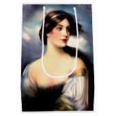 wunderschöne Viktorianische Wind Mittlere Geschenktüte (Rückseite)