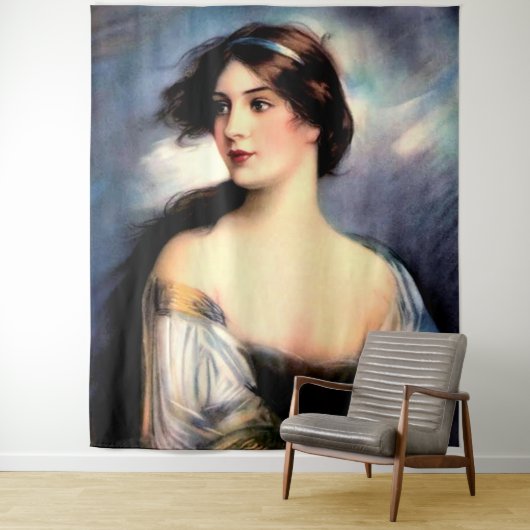 wunderschöne Viktorianische Wind Wandteppich (Beispiel)