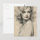 Wunderschöne Vintage Postkarte (Vorne/Hinten)