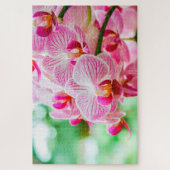Wunderschöne violette Blumen Puzzle (Vertikal)