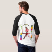 wunderschöne Vögel T-Shirt (Schwarz voll)