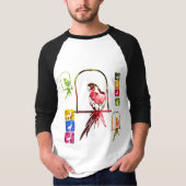 wunderschöne Vögel T-Shirt (Vorderseite)
