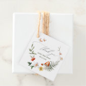 Wunderschöne Waldpuschroom-Babydusche Geschenkanhänger (Beispiel)