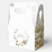 Wunderschöne Waldpuschroom-Babydusche Geschenkschachtel (Geöffnet)