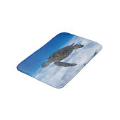 Wunderschöne Wasserschildkröte Badematte (Schrägansicht)