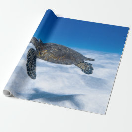Wunderschöne Wasserschildkröte Geschenkpapier