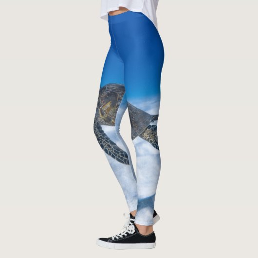 Wunderschöne Wasserschildkröte Leggings (Links)