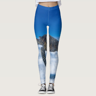Wunderschöne Wasserschildkröte Leggings