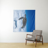 Wunderschöne Wasserschildkröte Wandteppich (Beispiel (Horizontal))