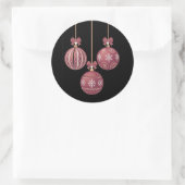 Wunderschöne Weihnachtsaufkleber Runder Aufkleber (Tasche)