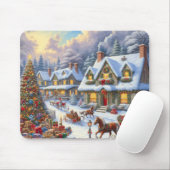Wunderschöne Weihnachtsdörfer Mousepad (Mit Mouse)