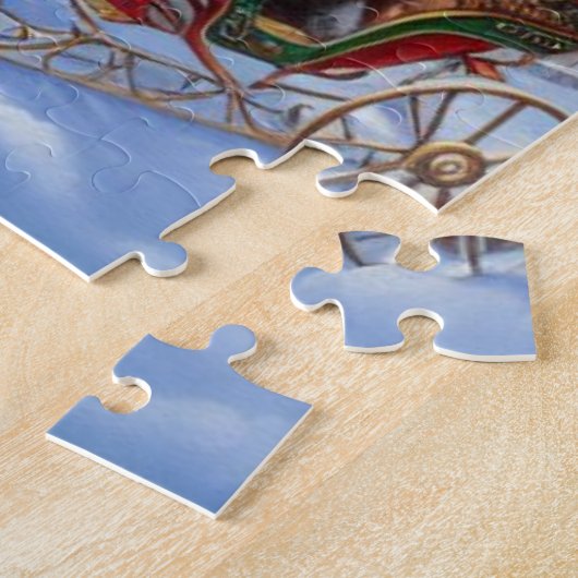 Wunderschöne Weihnachtsdörfer Puzzle (Seite)