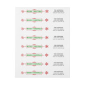 Wunderschöne Weihnachtsfeier rund um das Label (Bogen)
