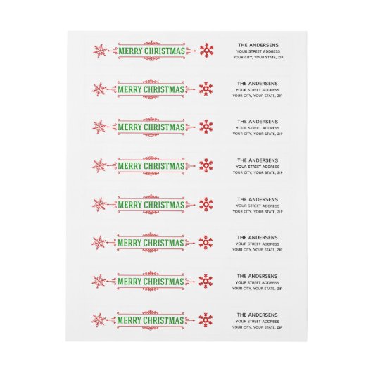 Wunderschöne Weihnachtsfeier rund um das Label (Bogen)