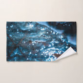 Wunderschöne Weihnachtsschneeflocken Badhandtuch Set (Handtuch)