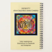 Wunderschöne Welt Hübsche Blüte Inspirierend Trend Planer (Rückseite)